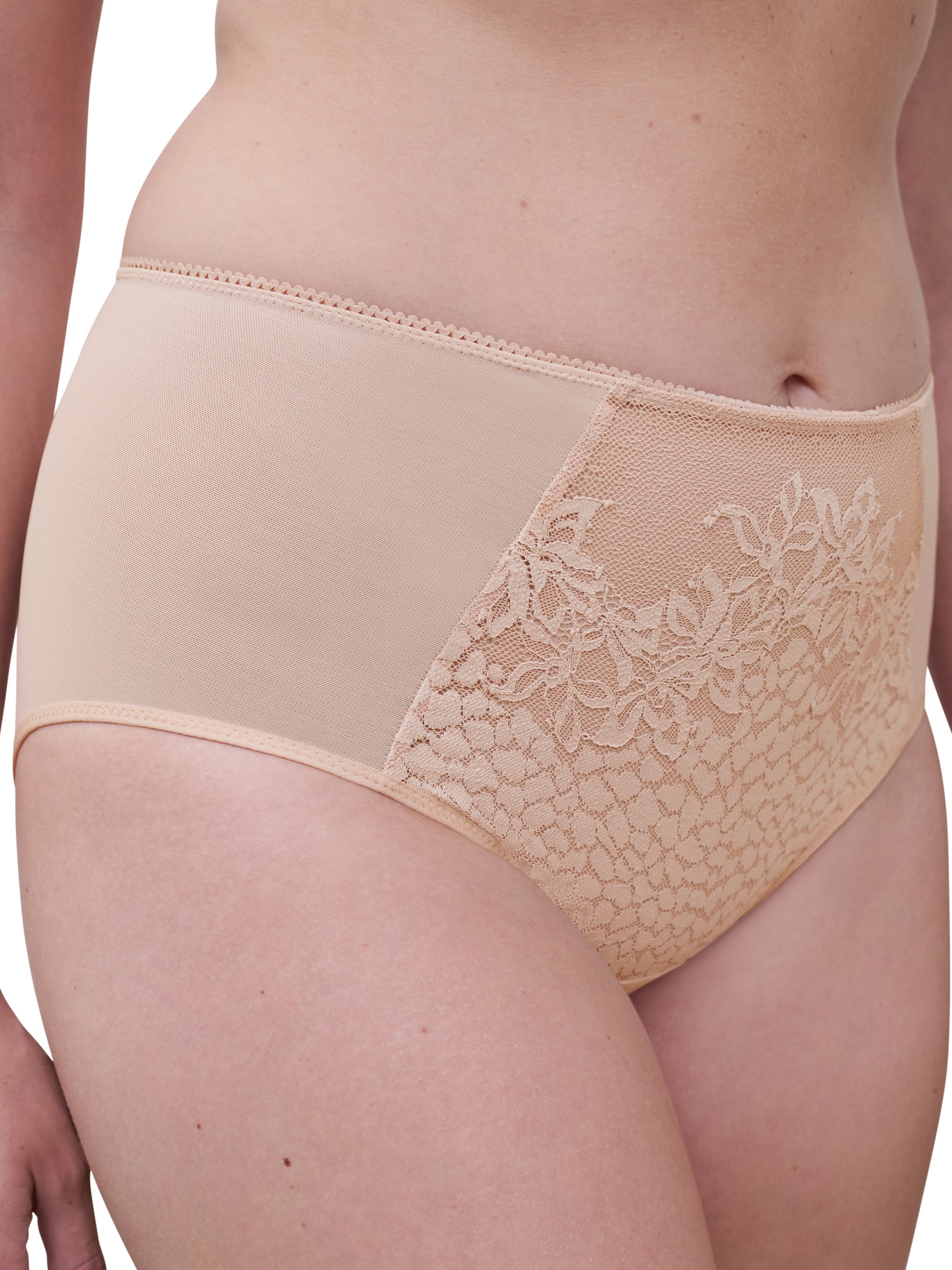 Maris High Waist Support Brief - Nude - 1