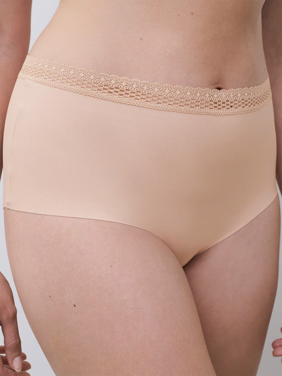 Cozy Chic Full Brief - Beige - 1