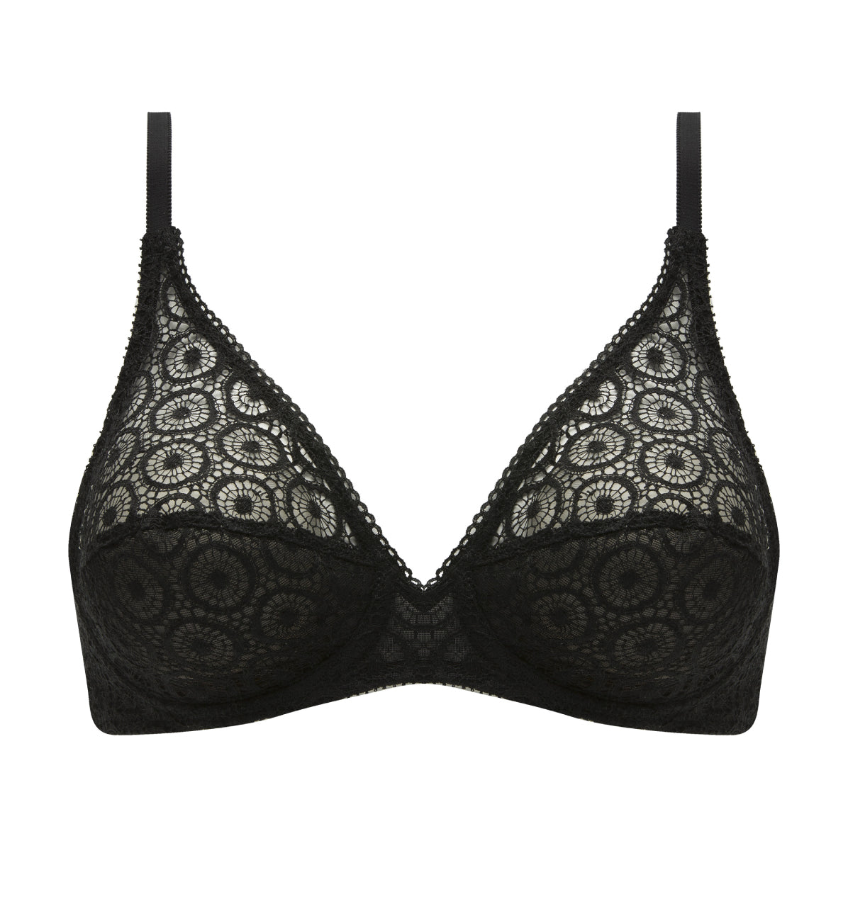 Fête Full Coverage Unlined Bra - Black - Image 3