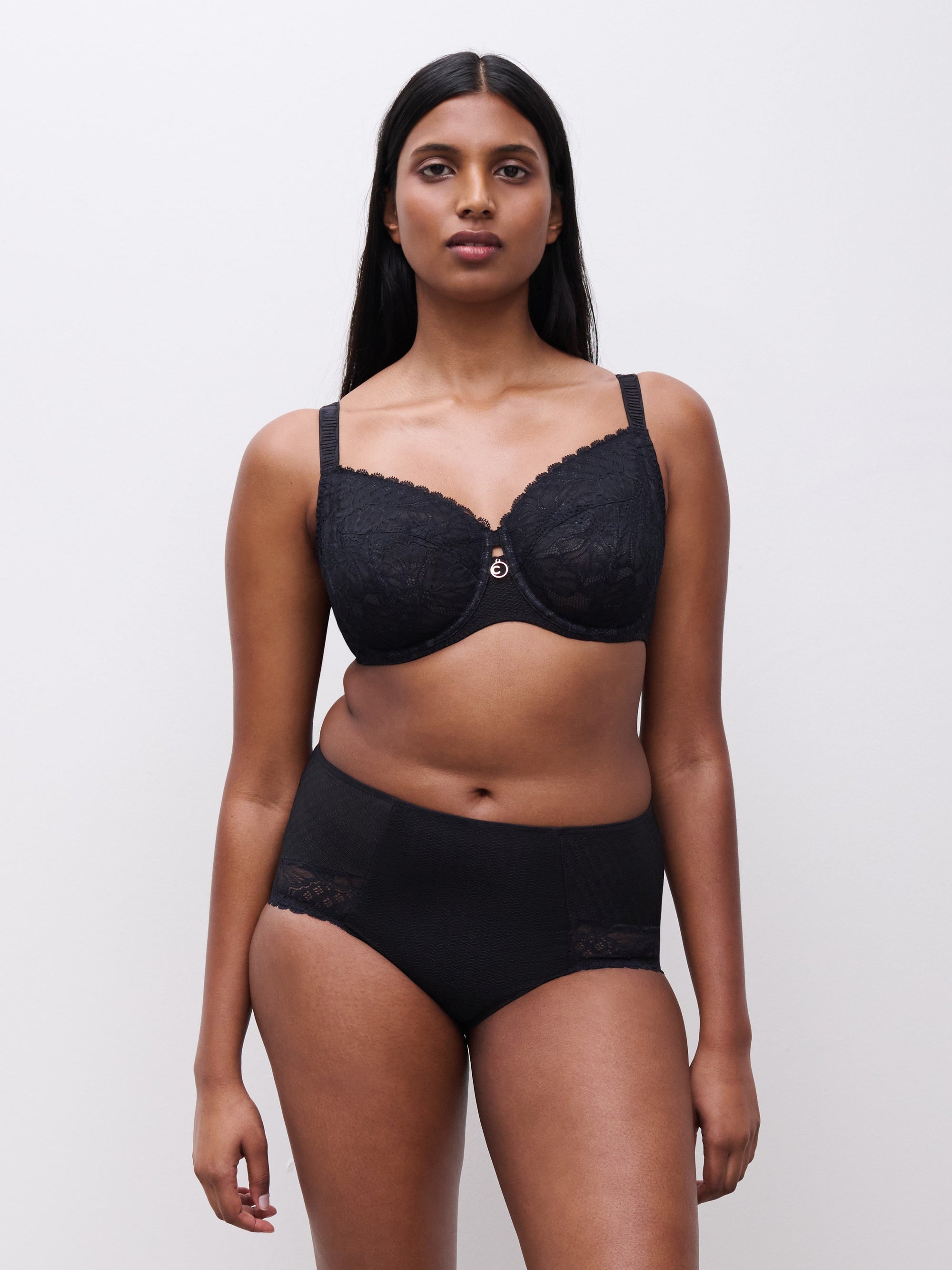 Sublime Very Covering Underwired Bra Authentic - Black - 3