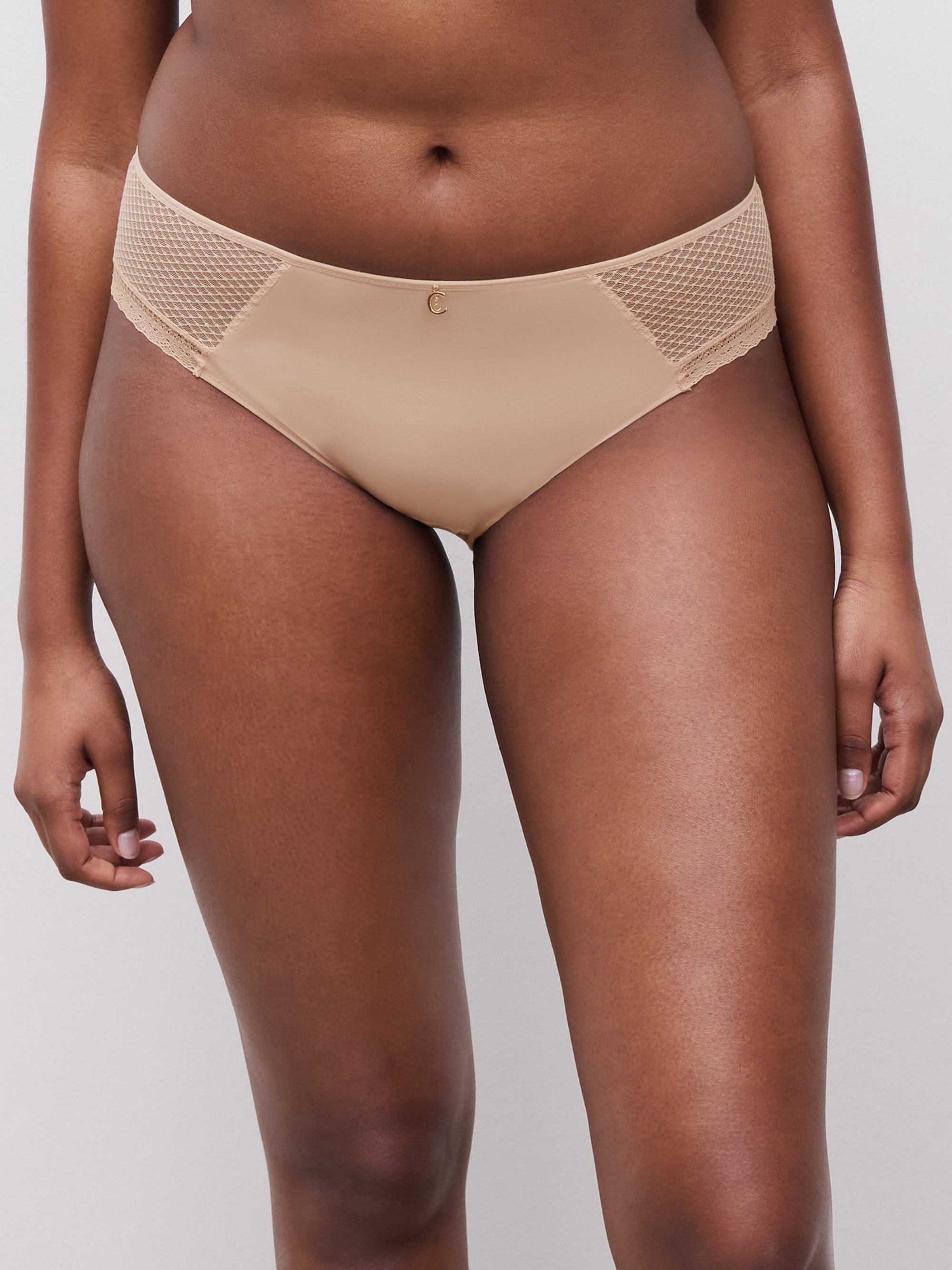 Romance Mid Rise Bikini - Nude - 2