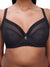 Romance Covering Underwired Bra - Black - 1