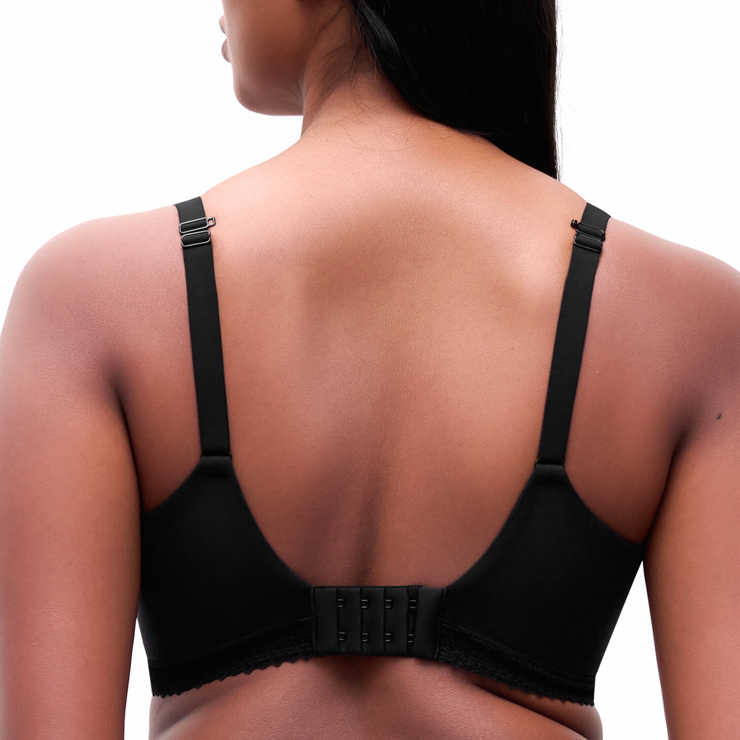Romance Covering Underwired Bra - Black - 4