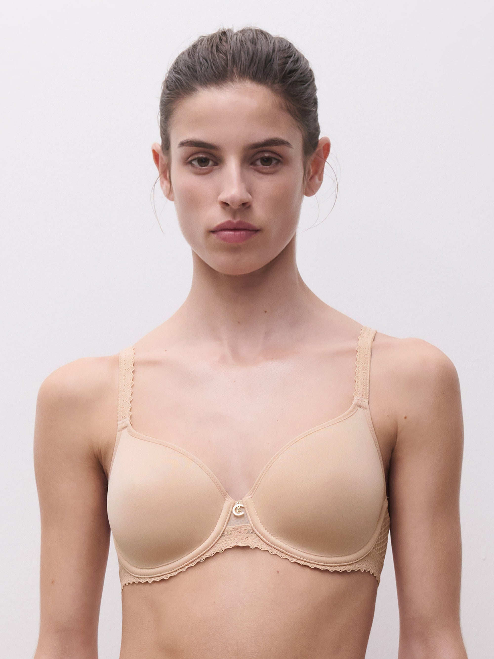 Romance Lightweight T-Shirt Bra - Nude - 1