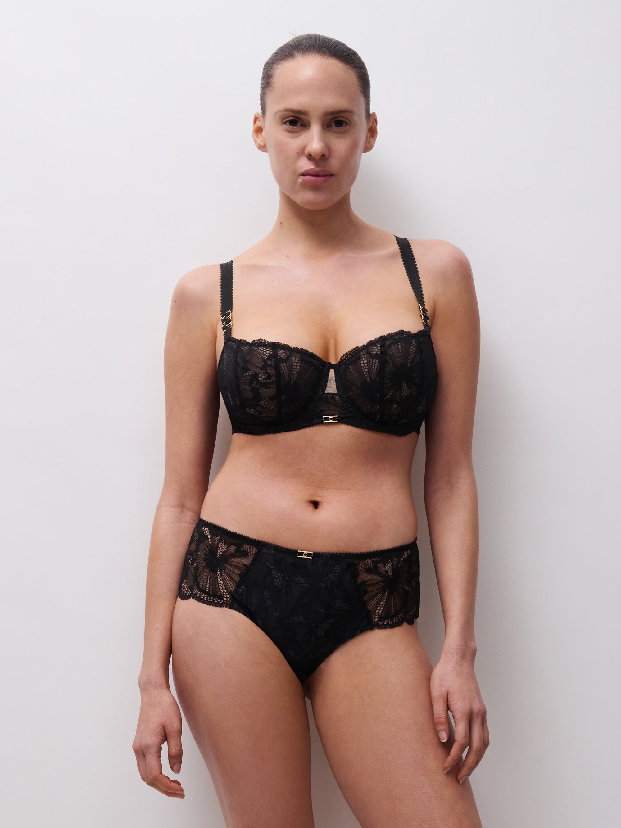 Muse Balconet Bra - Black - 3