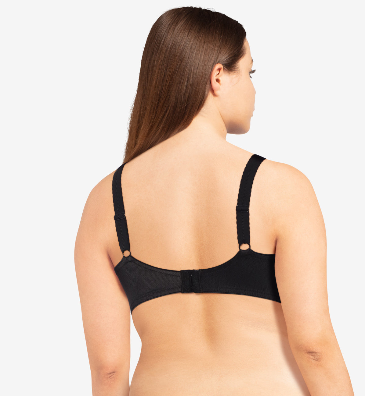 Amazone Full Coverage Unlined Bra - Black - Image 2