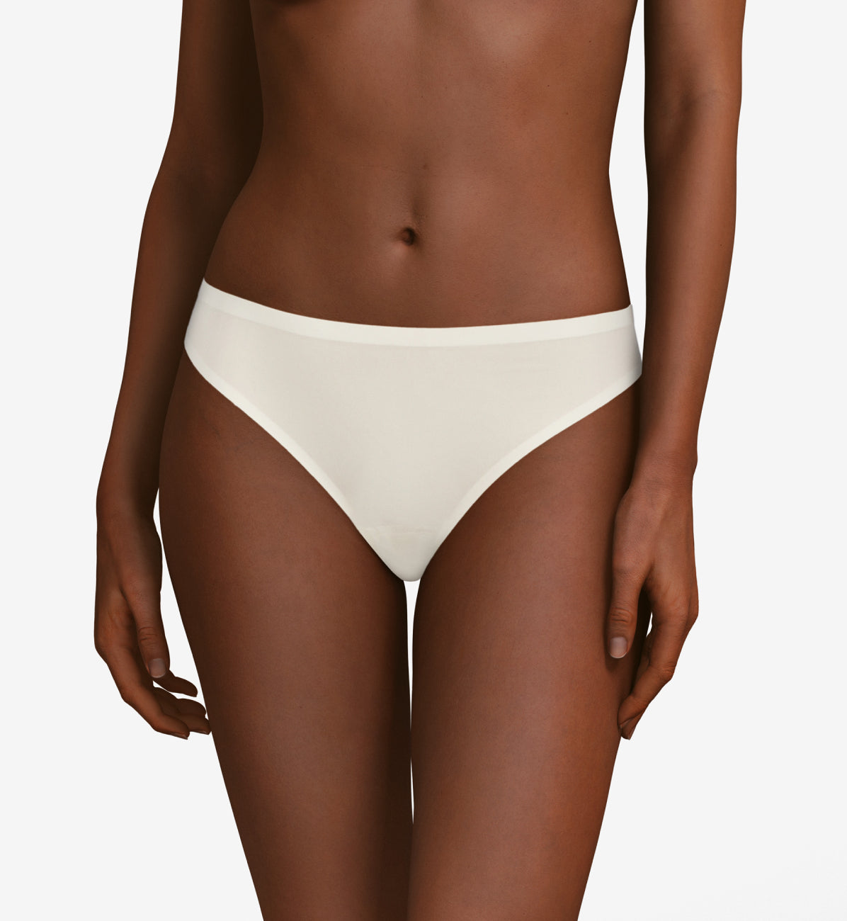 SoftStretch Thong - Ivory - Image 1