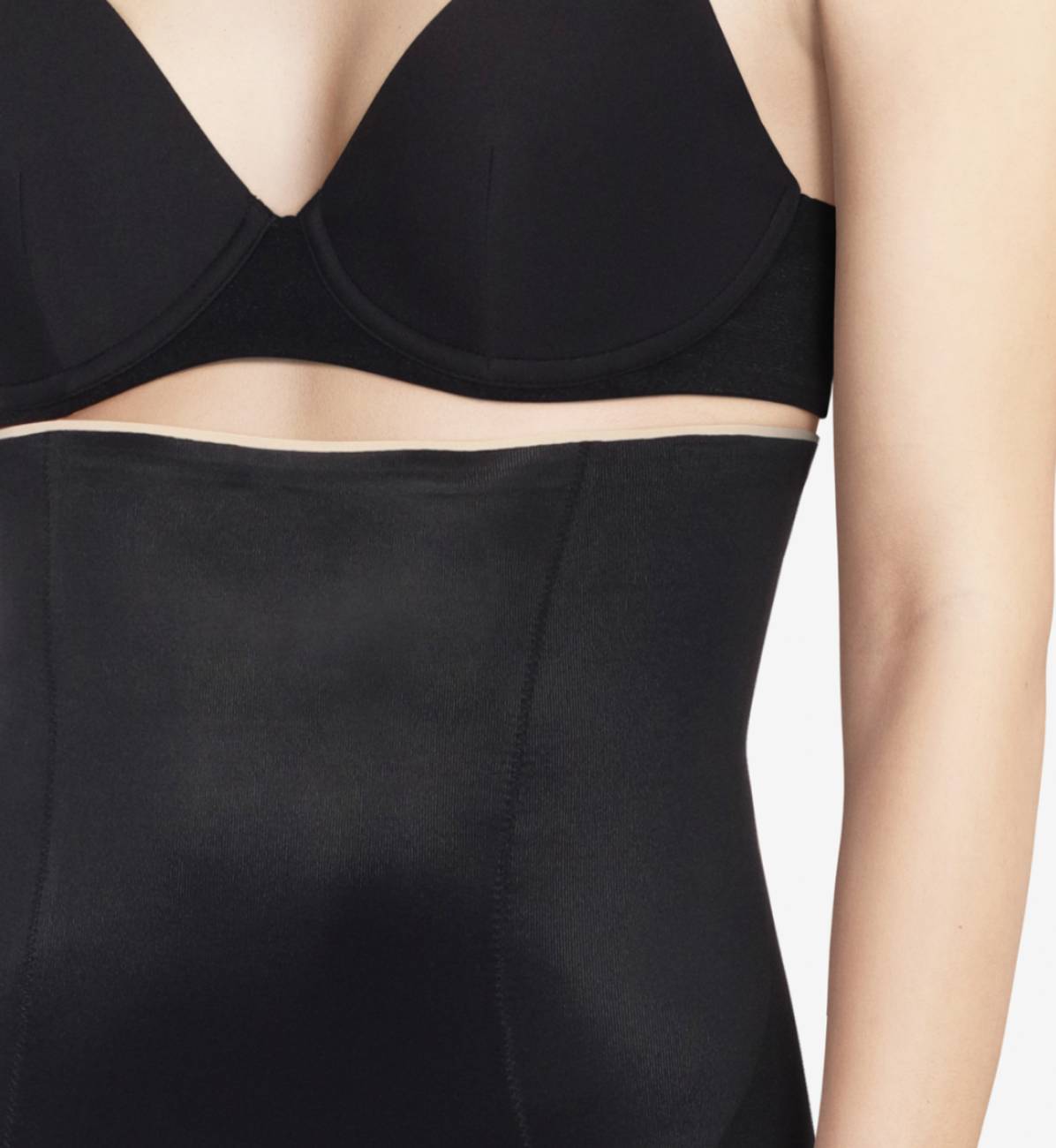 Basic Shaping High Waist Brief - Black - Image 3