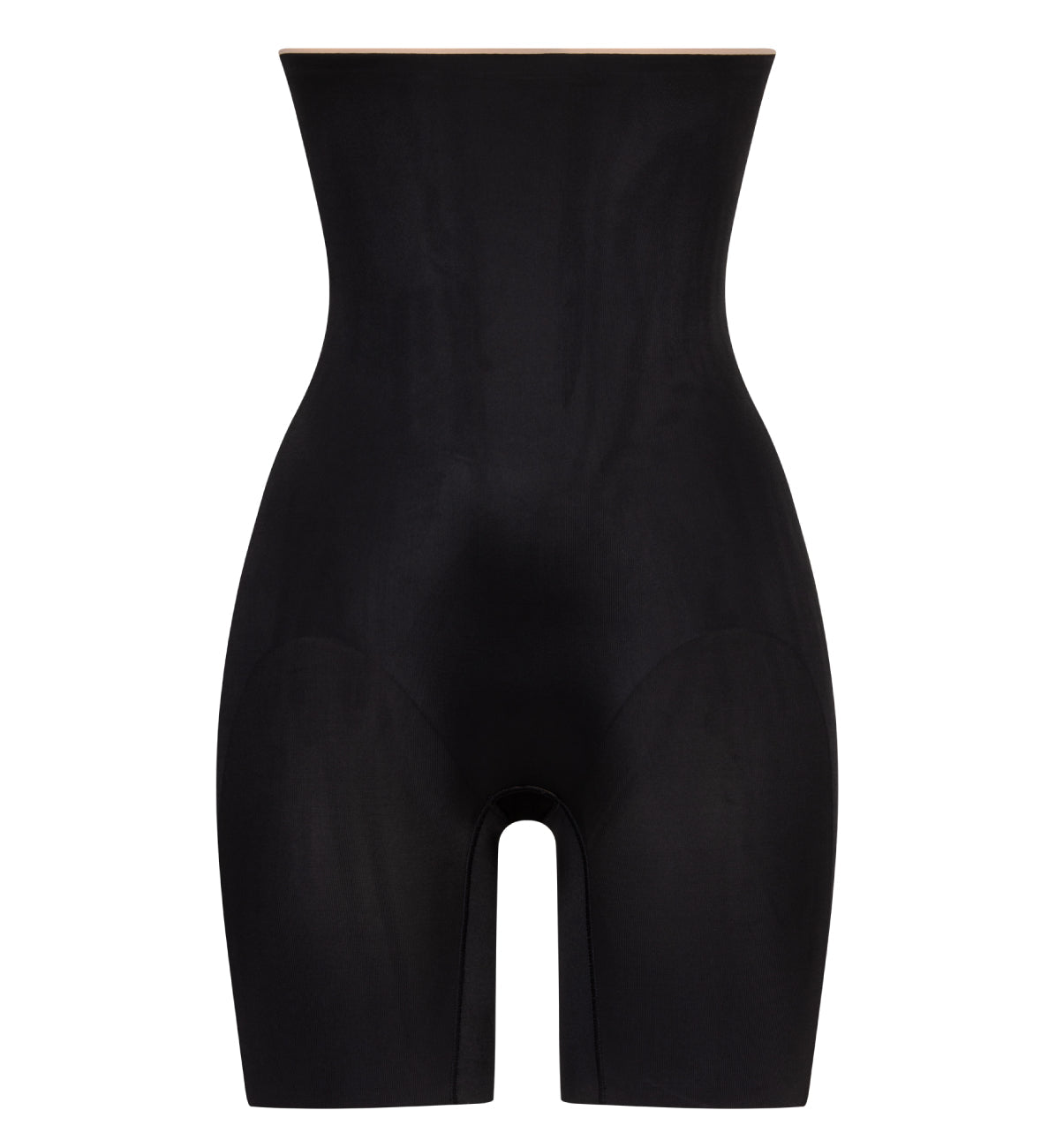 Basic Shaping High Waist Mid-Thigh Brief - Black - Image 4
