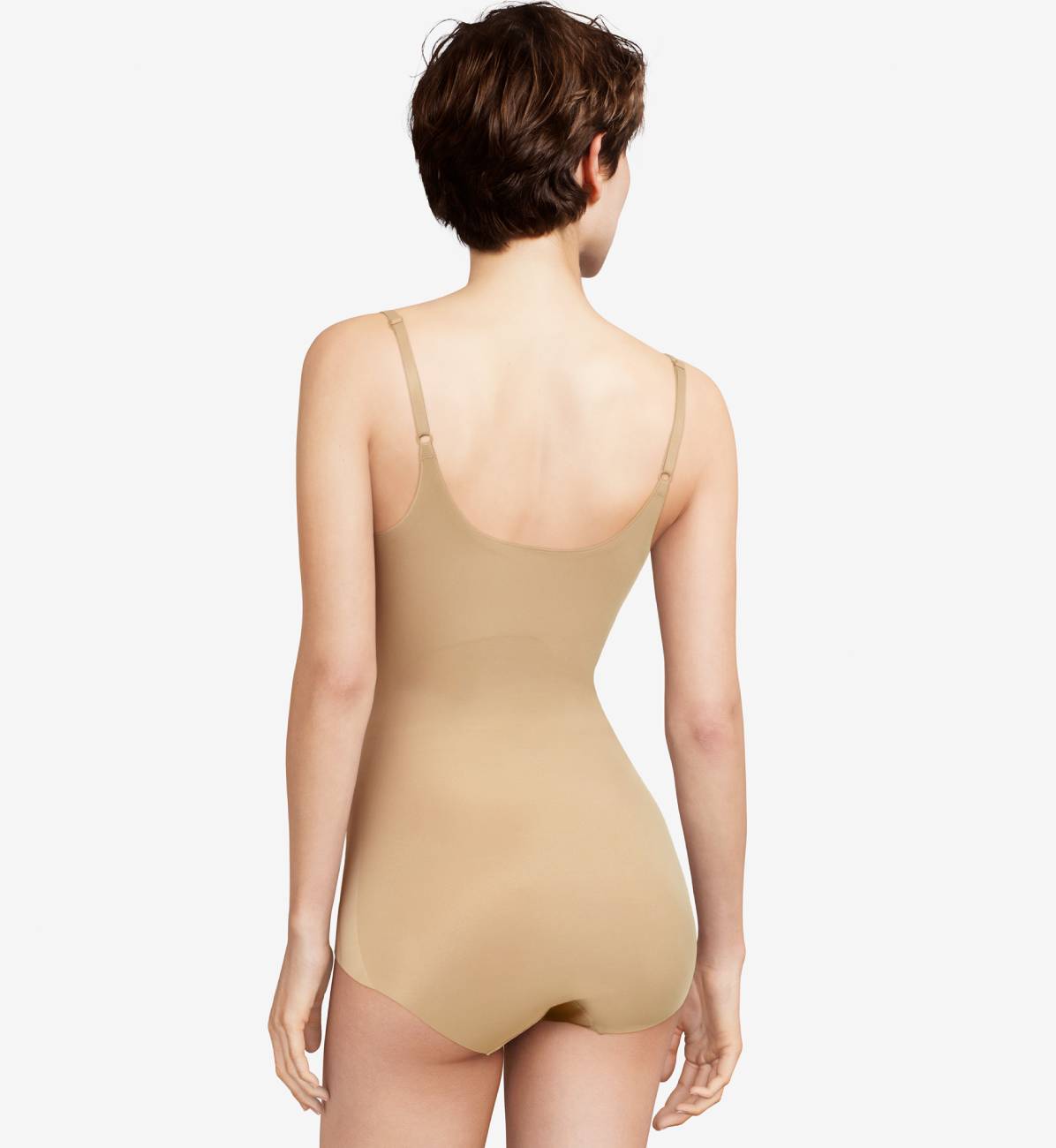 Basic Shaping Open Bust Bodysuit - Nude - Image 2