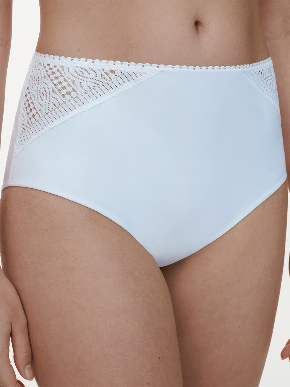 Easy Support High Waist Support Brief - White - White - 1