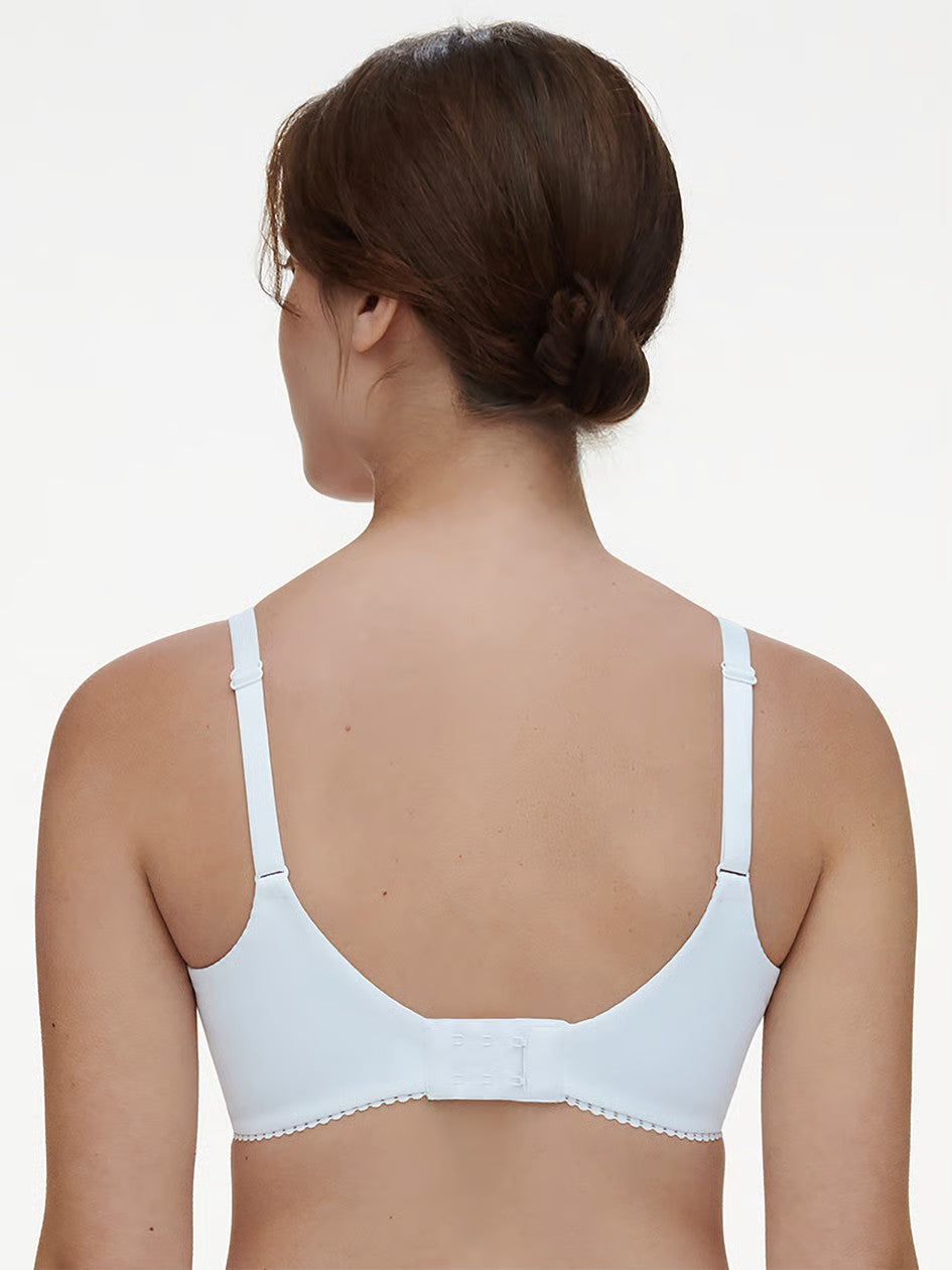 Easy Support Full Coverage Unlined Bra - White - White - 4