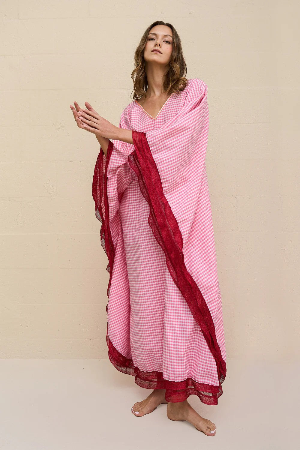 Colorblock Ruffle Sevillana - Pink - Pink - 1
