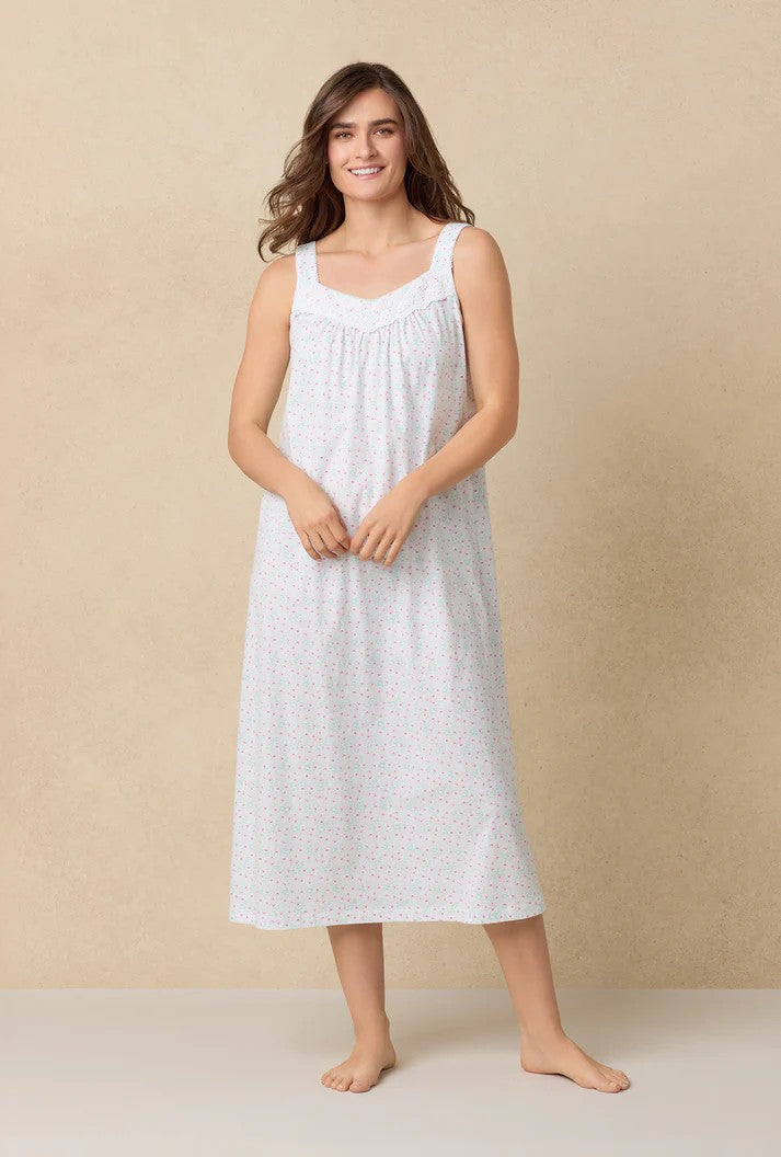 Cotton Ballet Nightgown - Viney Floral - 3