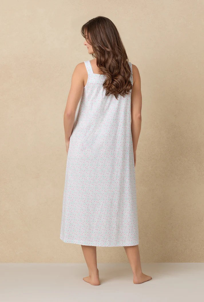 Cotton Ballet Nightgown - Viney Floral - 4