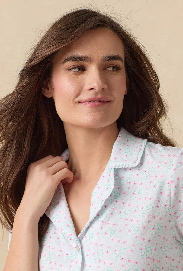 Cotton Capri Pyjama Set - Viney Floral - 5