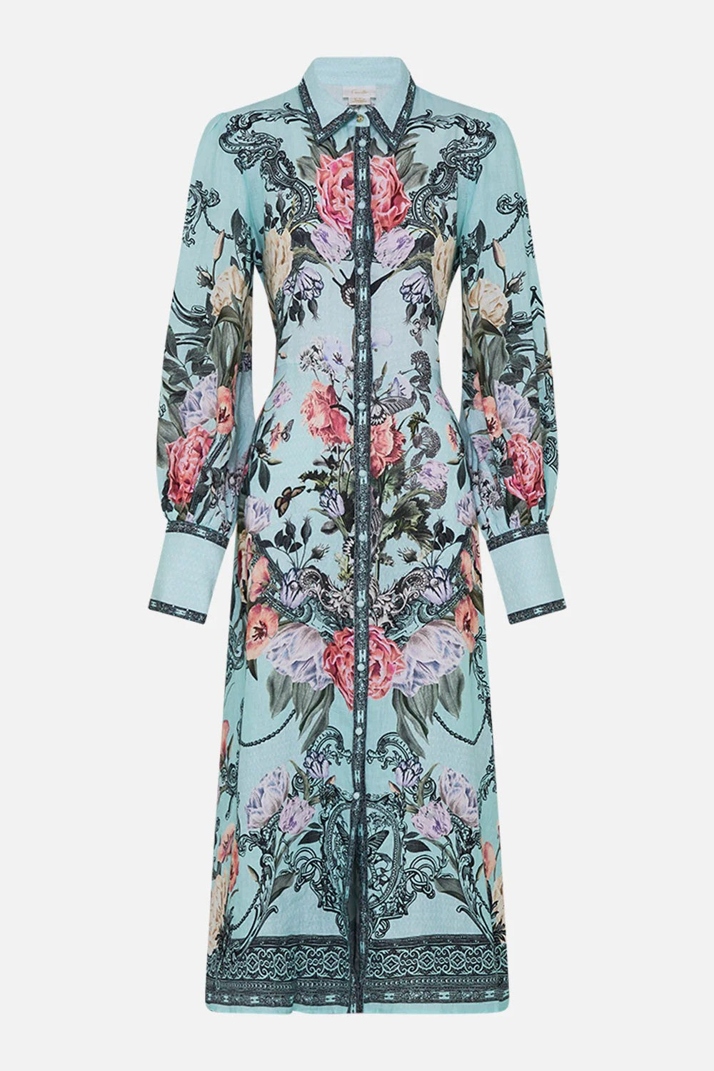 Waist tie shirt dress - 6
