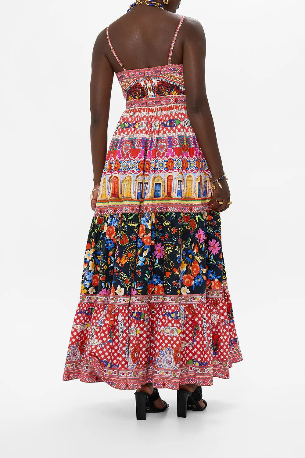 Tiered bodice dress - Mix - 3