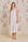 The "Eileen" Sunlit Roses Cotton Knit Ballet Nightgown - White - 1