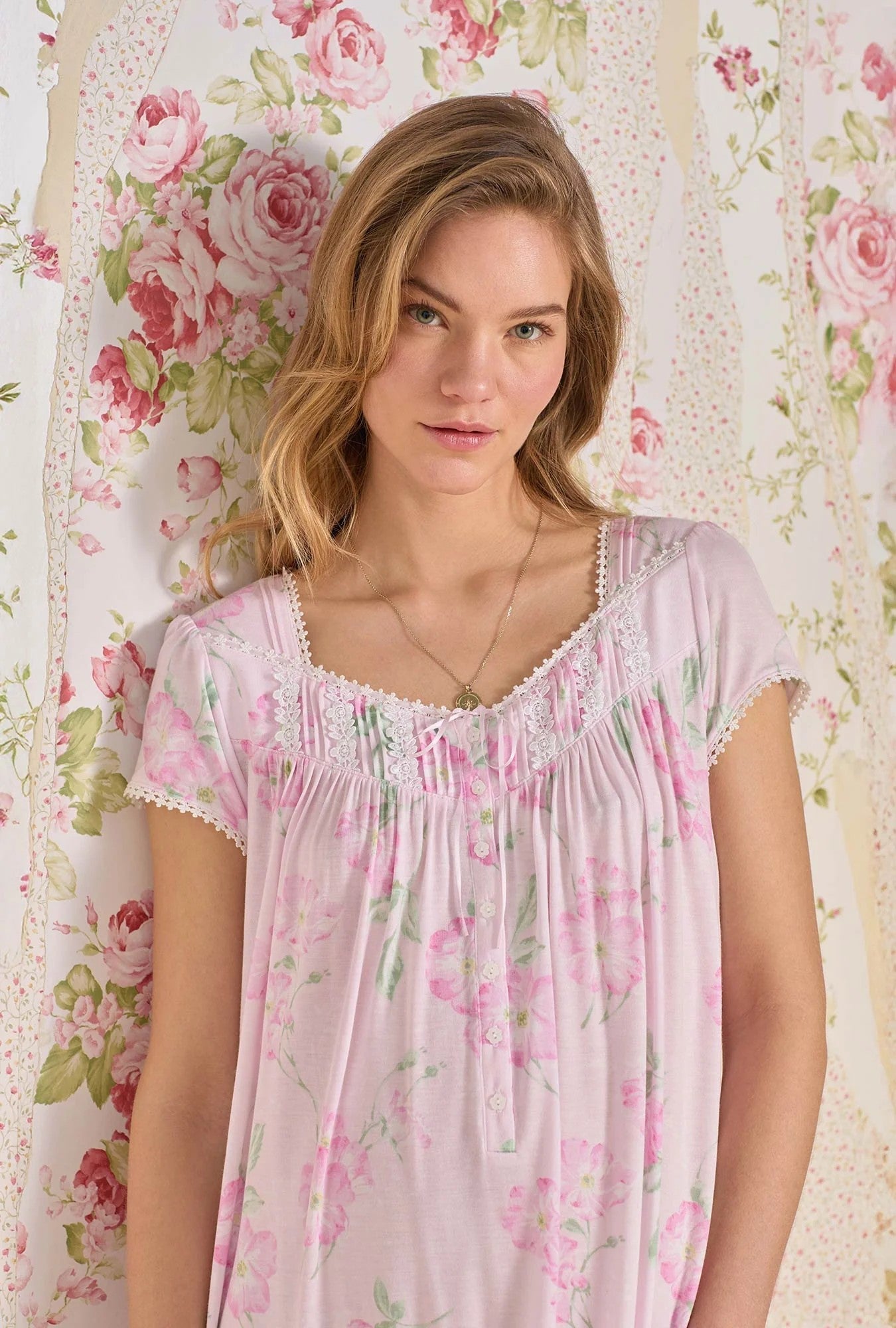 Wild Stem Tencel™ Modal Waltz Nightgown - Pink - 3