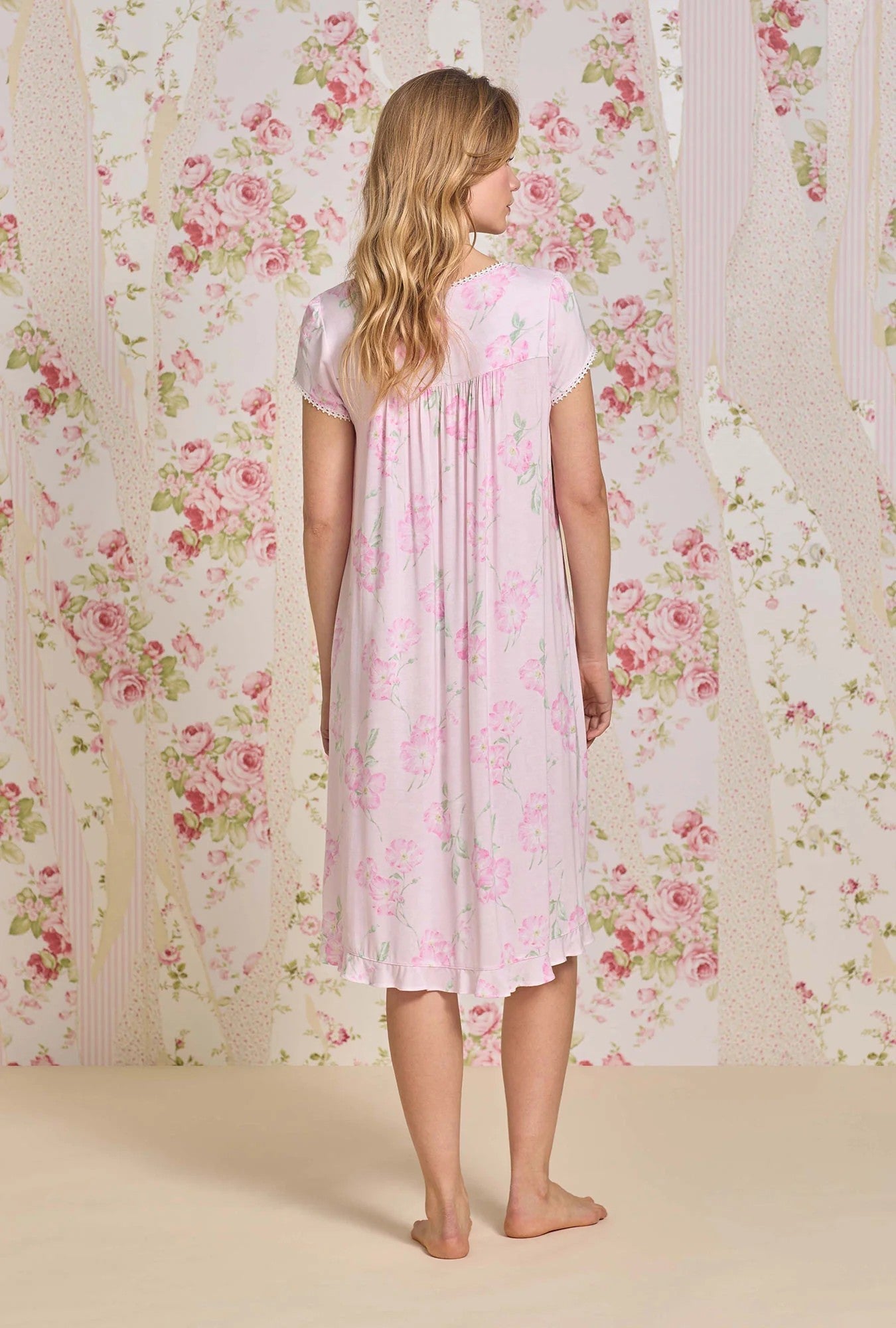 Wild Stem Tencel™ Modal Waltz Nightgown - Pink - 4