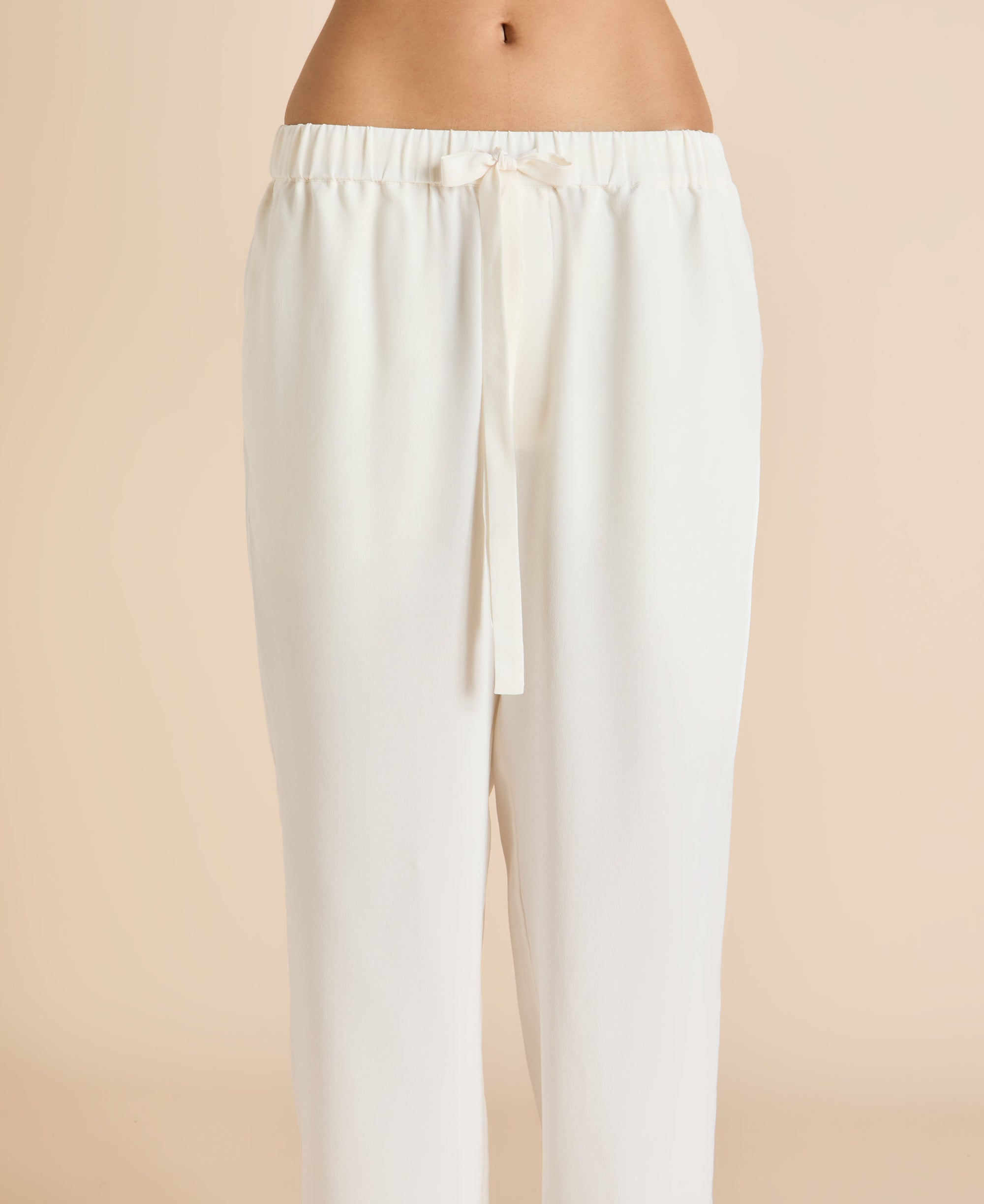 Fifi Ivory25 Ladies Woven Long Pyjama Set  - 5