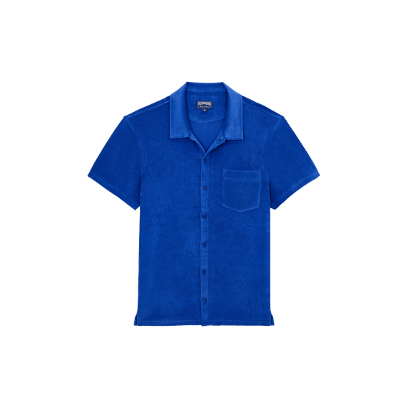 Terry Bowling Shirt Solid - Blue - 4