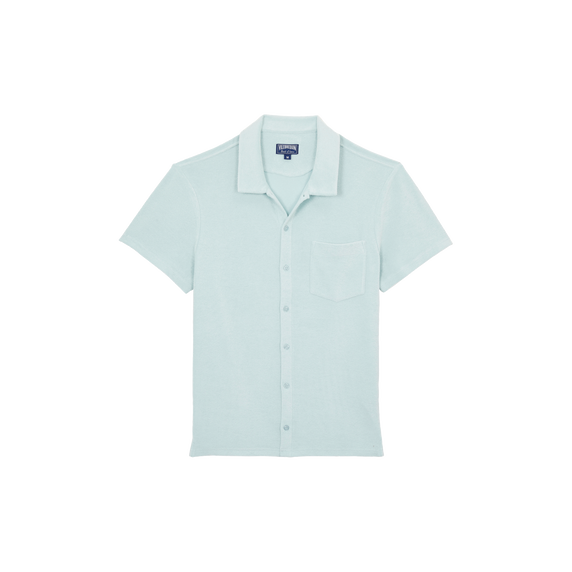 Terry Bowling Shirt Solid - Light Blue - 4