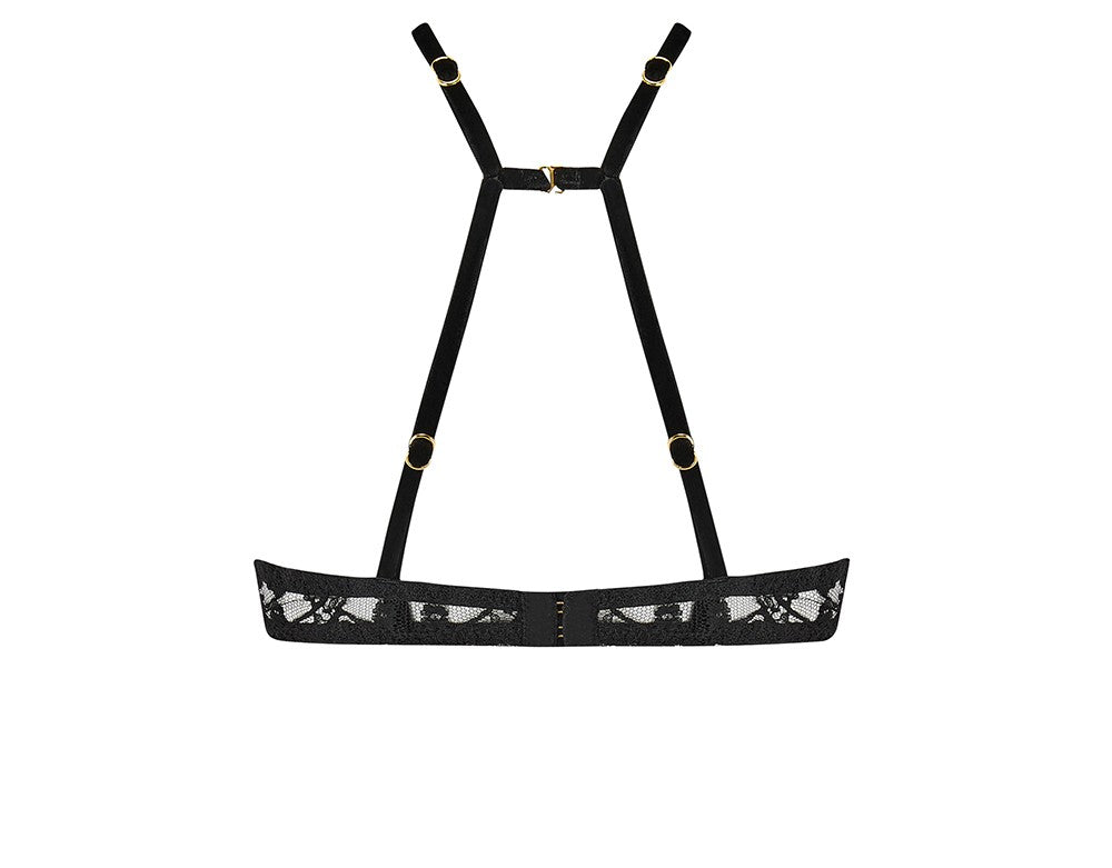 Coco de Mer Kiana High Neck Plunge Bra - 2