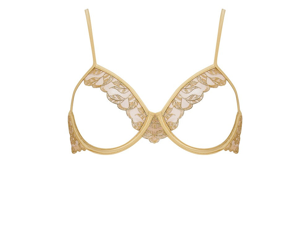 Coco de Mer Liora Open Bra - 1