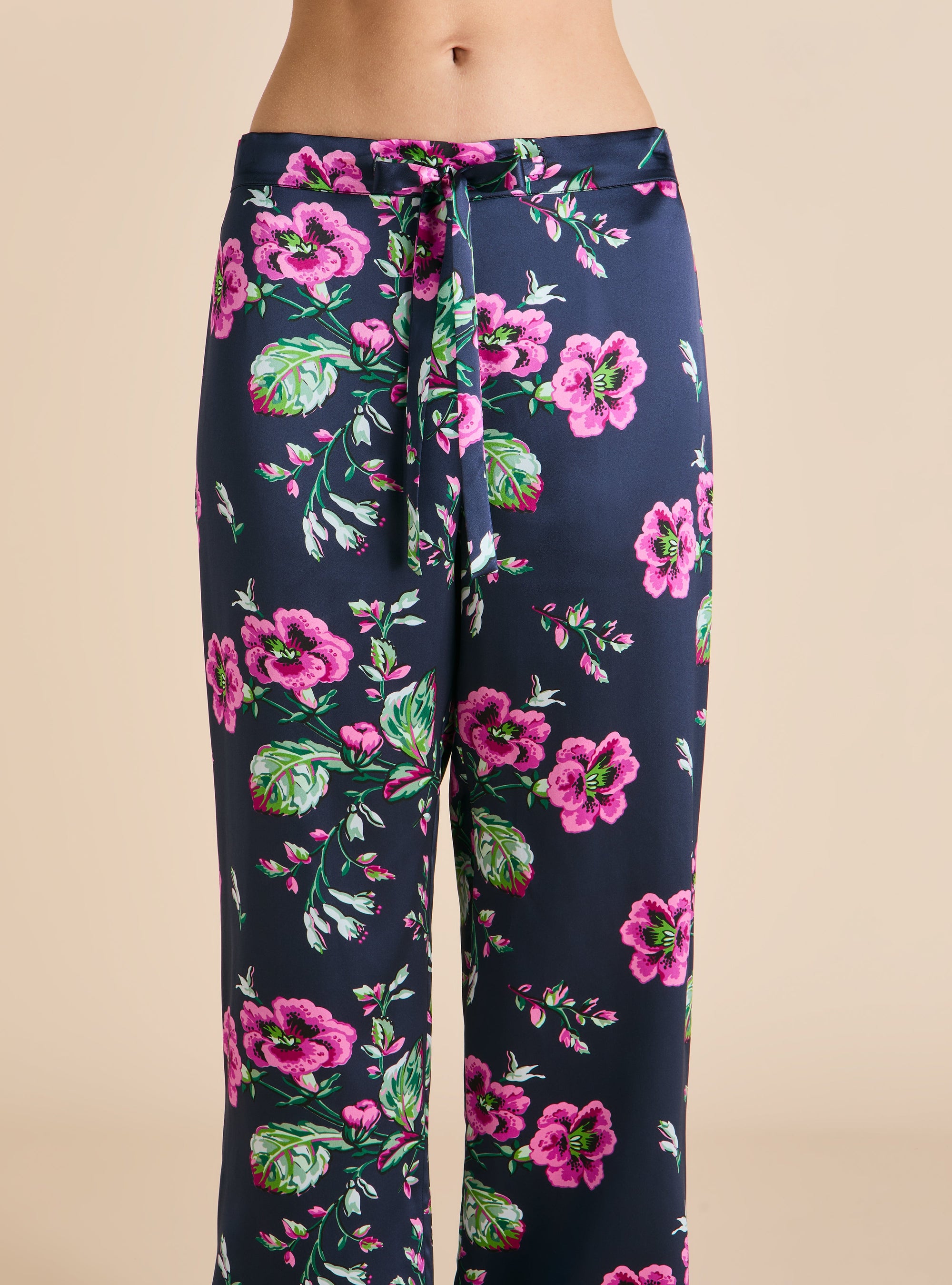 Lila Madison Ladies Woven Long Pyjama Set  - 5