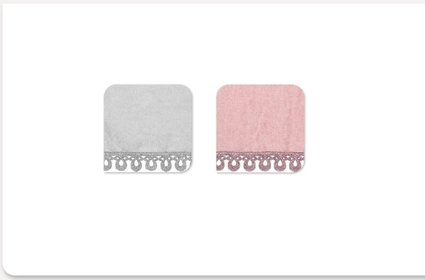 Macramé towel and guest set - 2