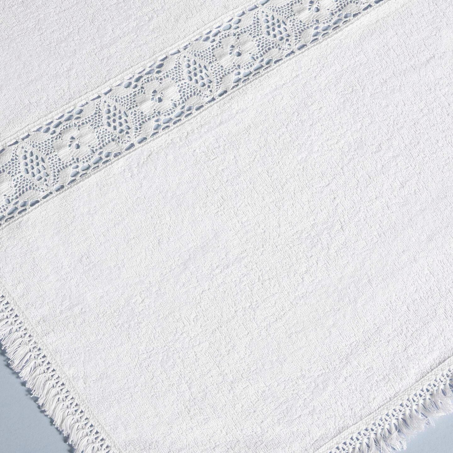 Multi-layer shower towel - White - 1
