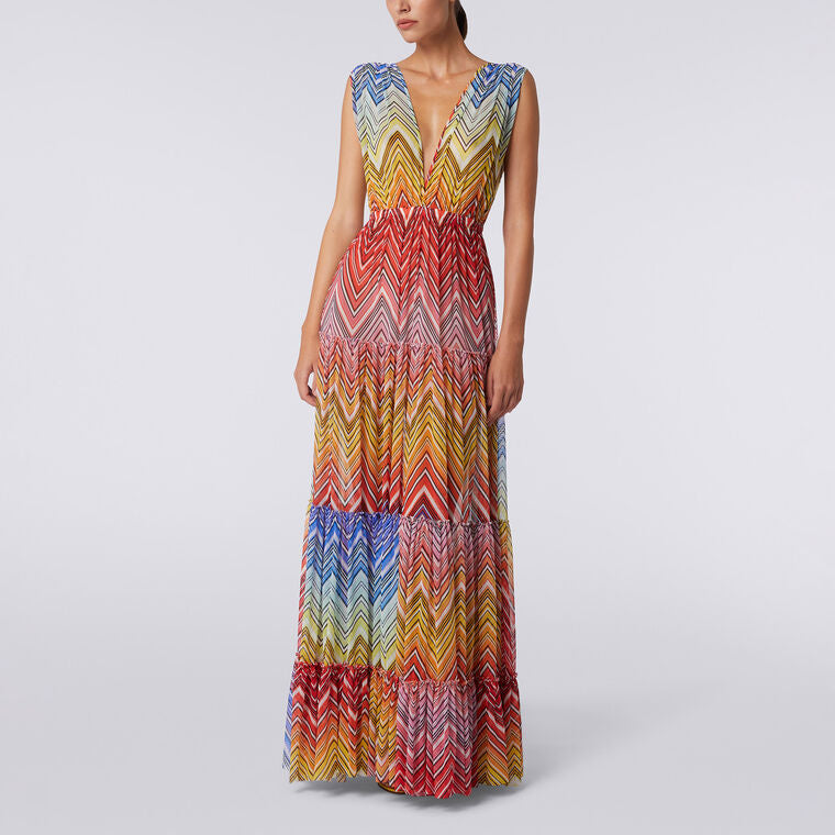Missoni Long Coverup Dress - Mix - 2