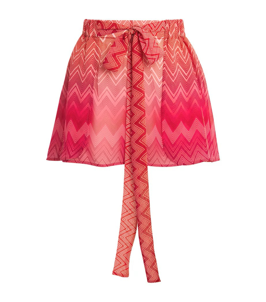 Missoni Silk Zigzag Shorts - 3