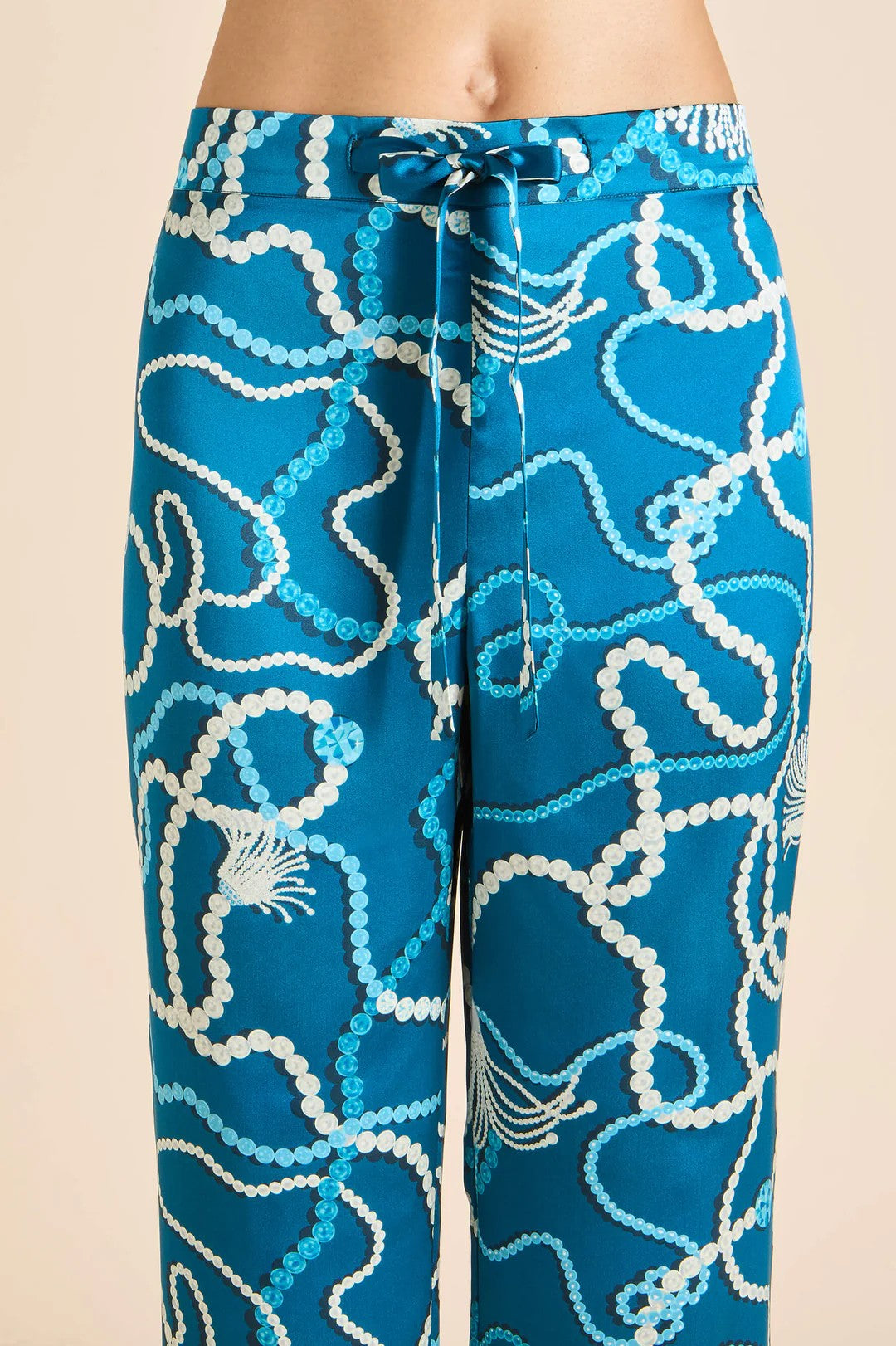 Lila Periwinkle Blue Jewel Pajamas - 5