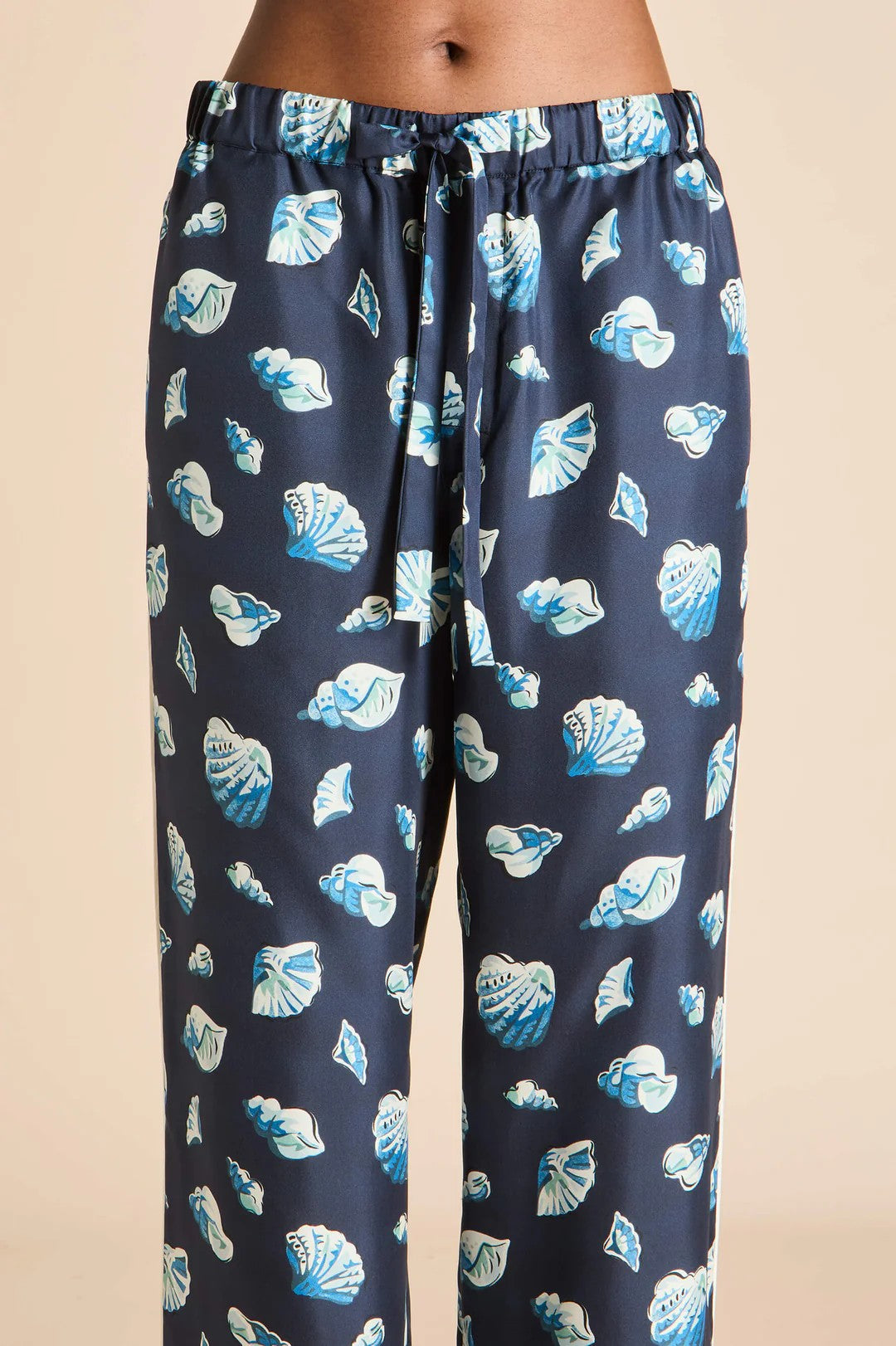 Yves Nautilus Navy Seashell Pajamas - 5
