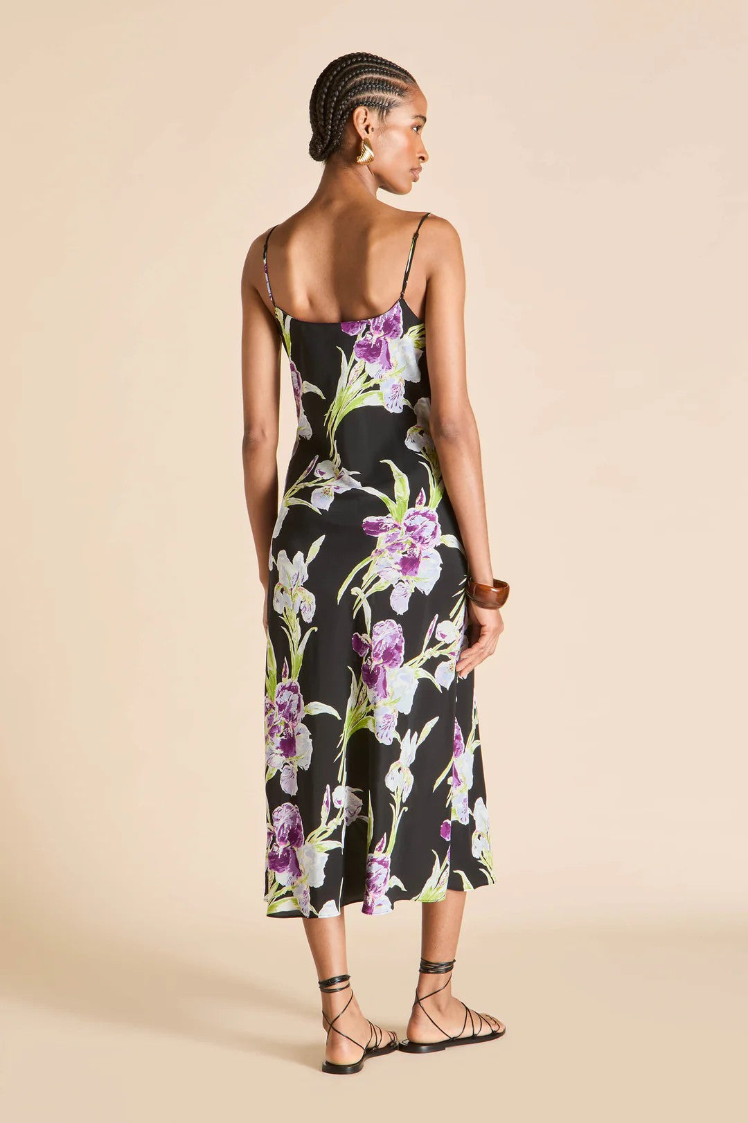 Artemis Moonglade Black Floral Dress - 3