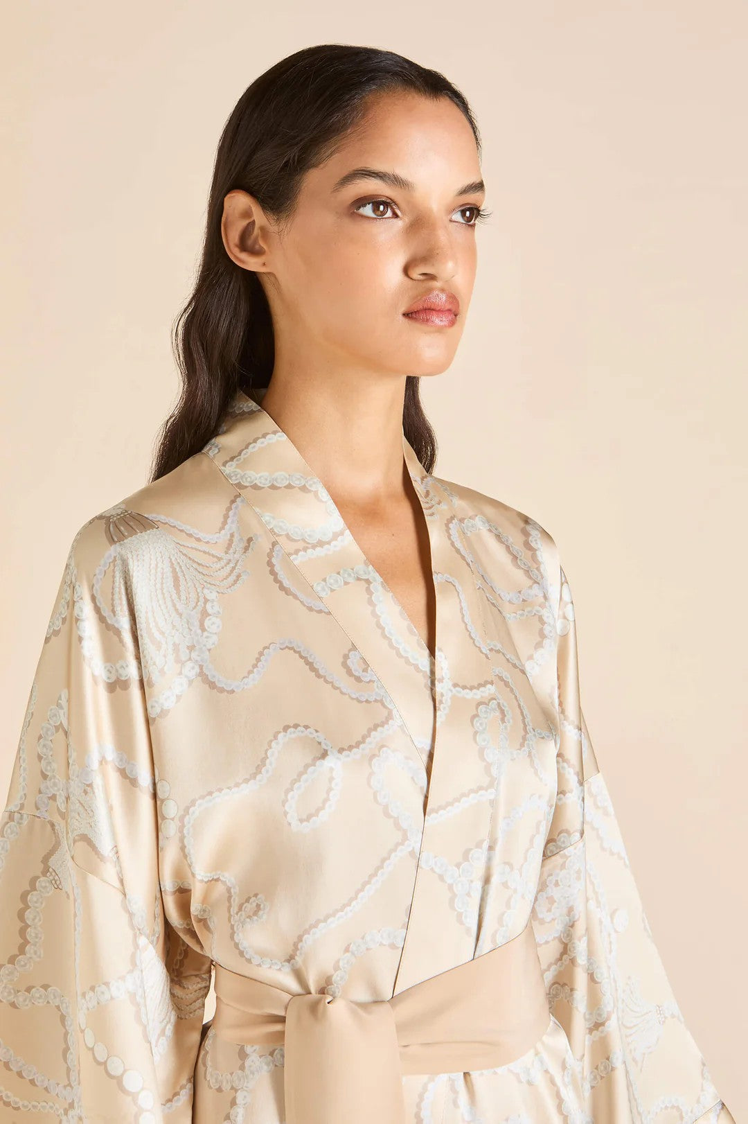 Mimi Pearl Pink Jewel Robe - 2