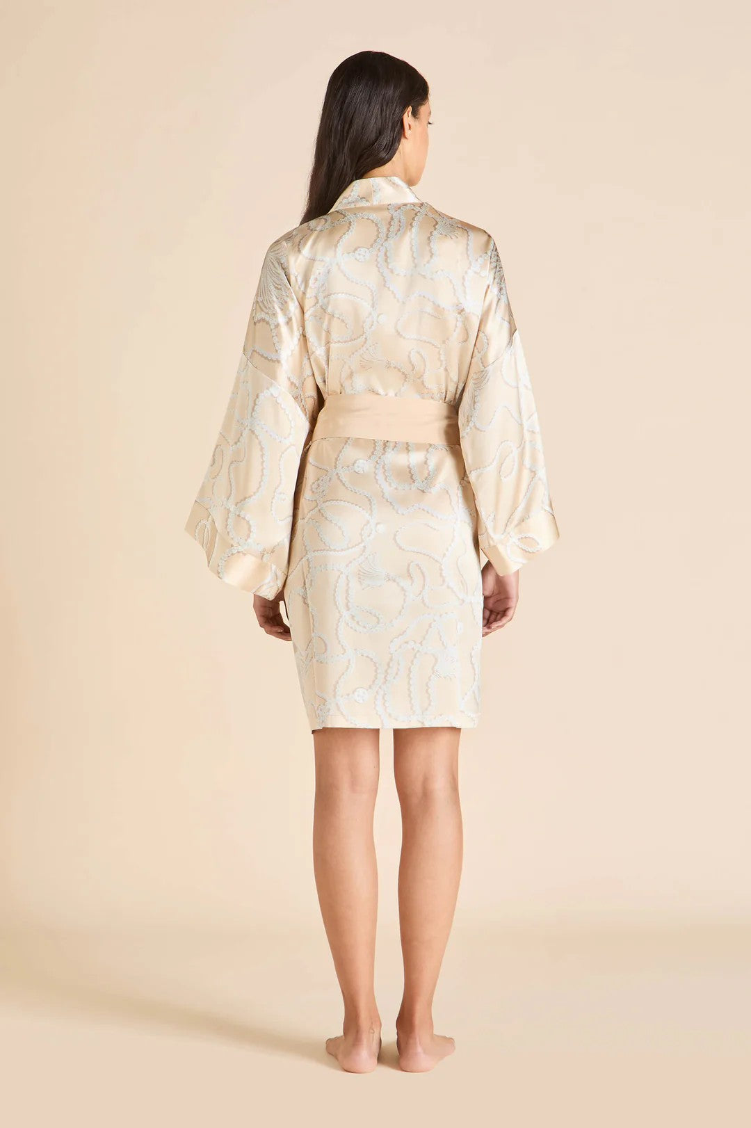 Mimi Pearl Pink Jewel Robe - 3