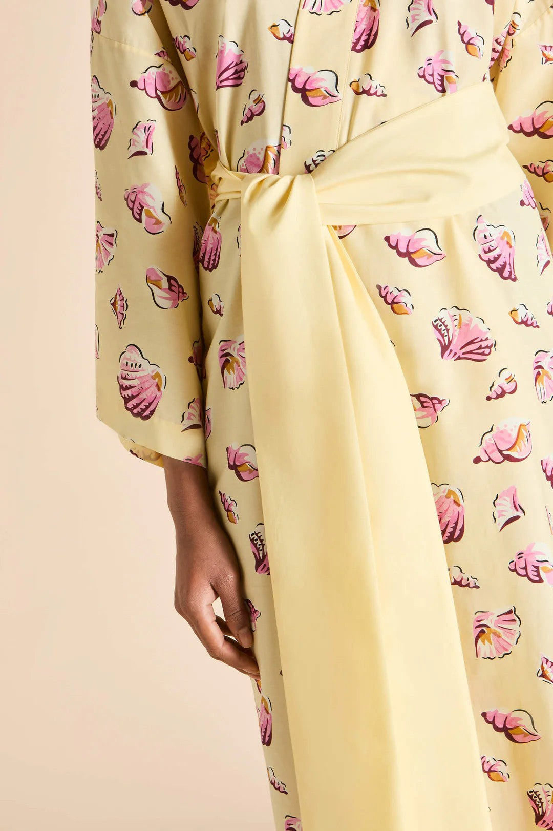 Amaya Helios Yellow Seashell Robe - 3
