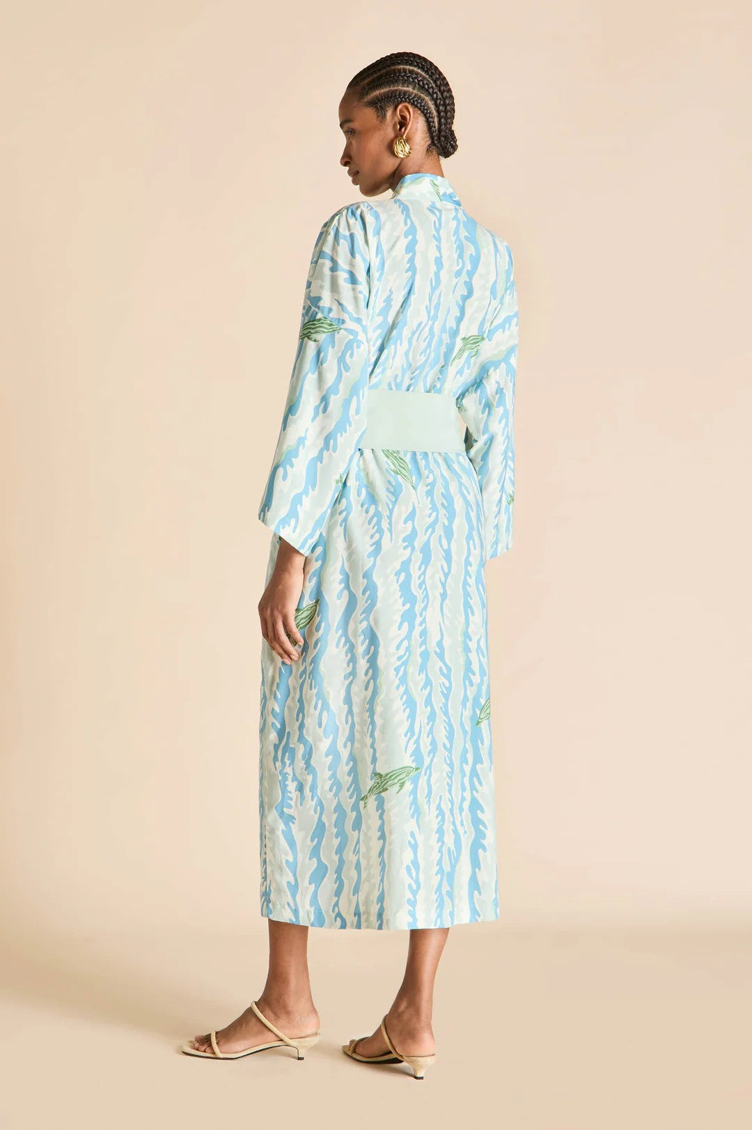 Amaya Sirena Blue Wave Robe - 4