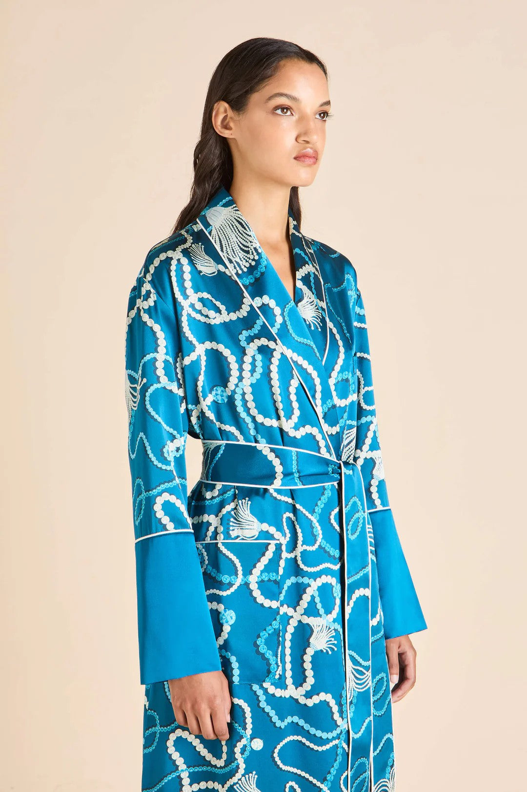 Capability Periwinkle Blue Jewel Robe - 2