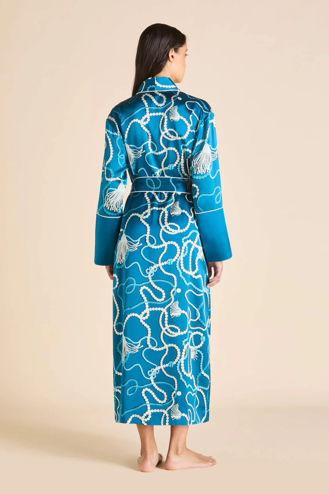Capability Periwinkle Blue Jewel Robe - 4