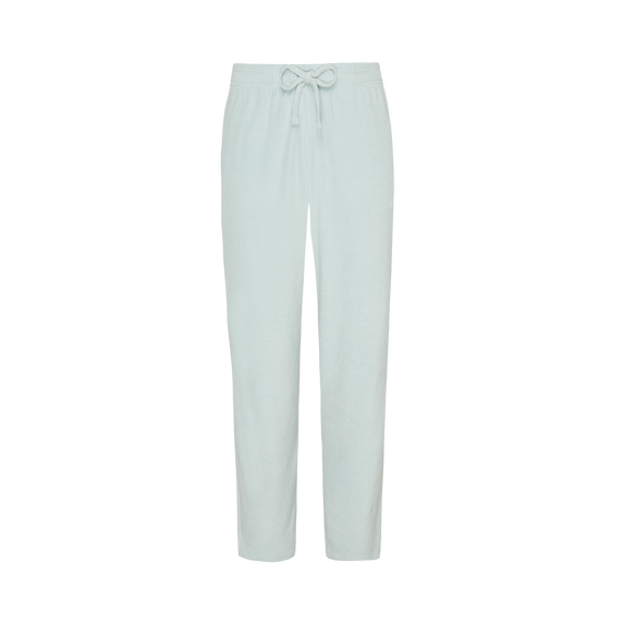 Men Terry Pants Solid - Light Blue - 4