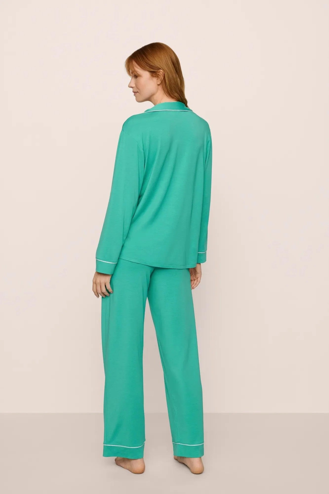 Gisele TENCEL™ Modal Long PJ Set - Green - 2