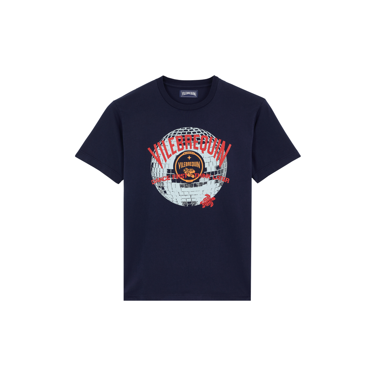 Men Cotton T-shirt VBQ Disco Ball - 1