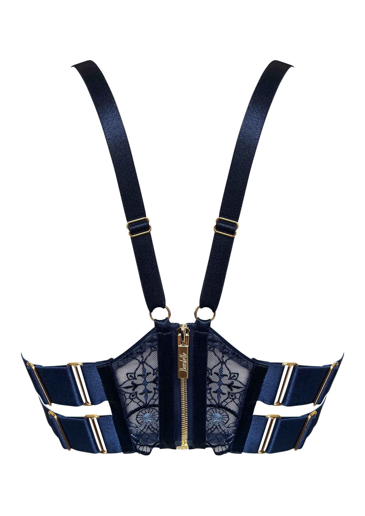 Mari Balconette Wire Bra Navy - 6