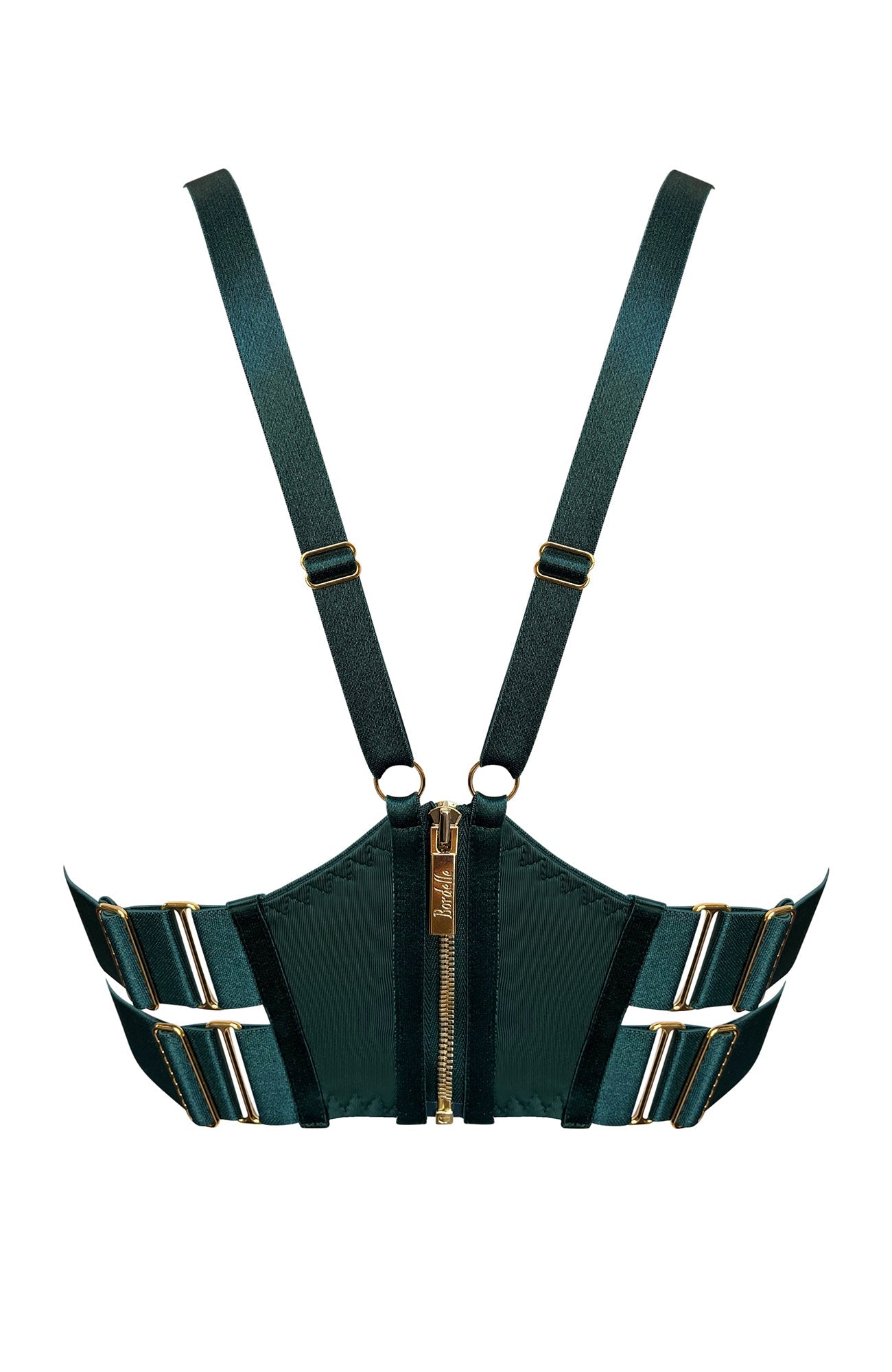 Vero Balconette Wire Bra Green - 5
