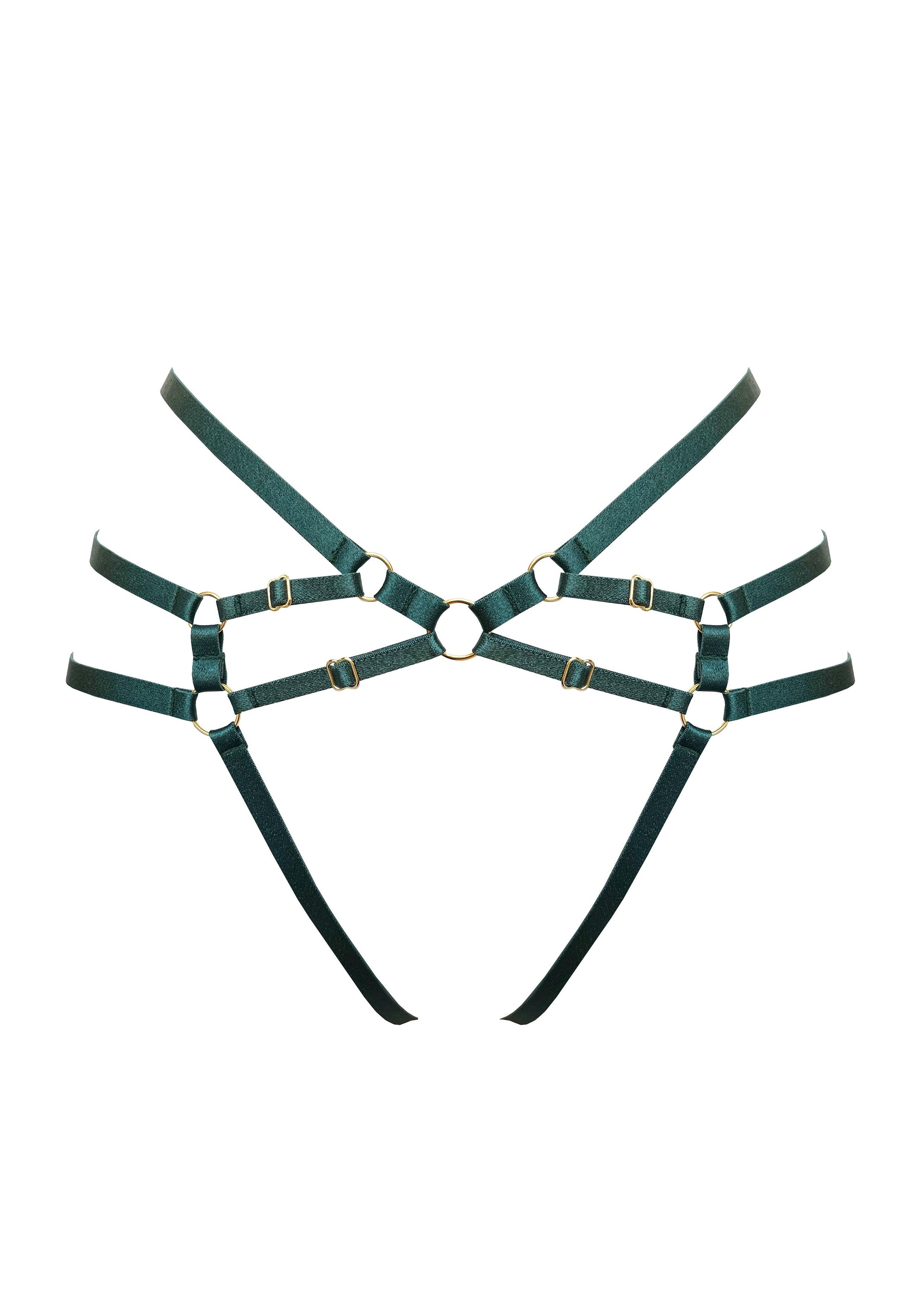 Vero Harness Brief Green - Green - 4